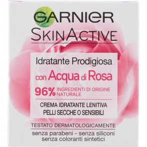 Garnier Skinactive Idratante Prodigiosa con Acqua di Rosa 50ml
