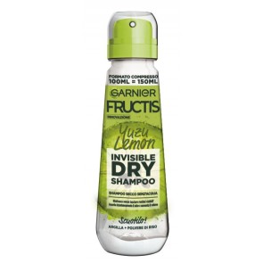 Garnier Fructis Invisible Dry Shampoo Yuzu Lemon 100ml
