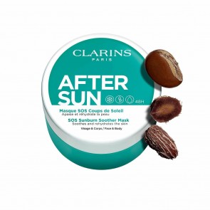Clarins SOS Sunburn Soother Mask crema doposole 100 ml Viso e corpo