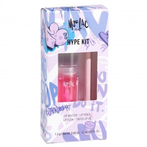 Mulac Cosmetics Hype Kit - Matita Labbra Pink Matcha 14 e Olio Labbra Semi Transparente Pink Syrup 02